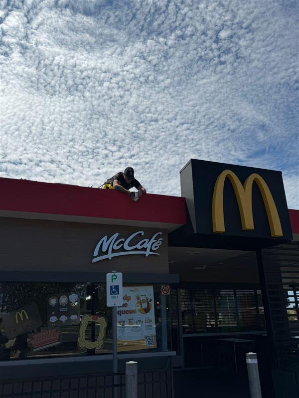CCTV camera installation at McDonald's Dubbo