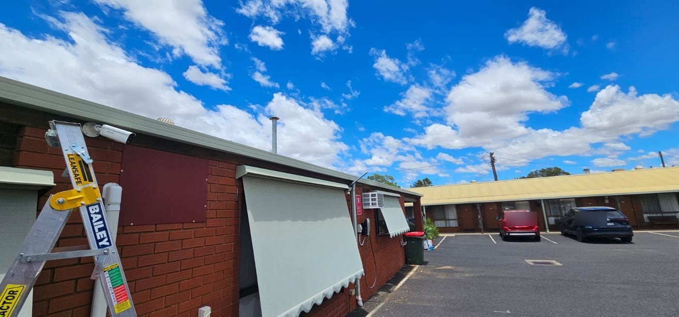 CCTV installation at Country Mile Motor Inn in Forbes
