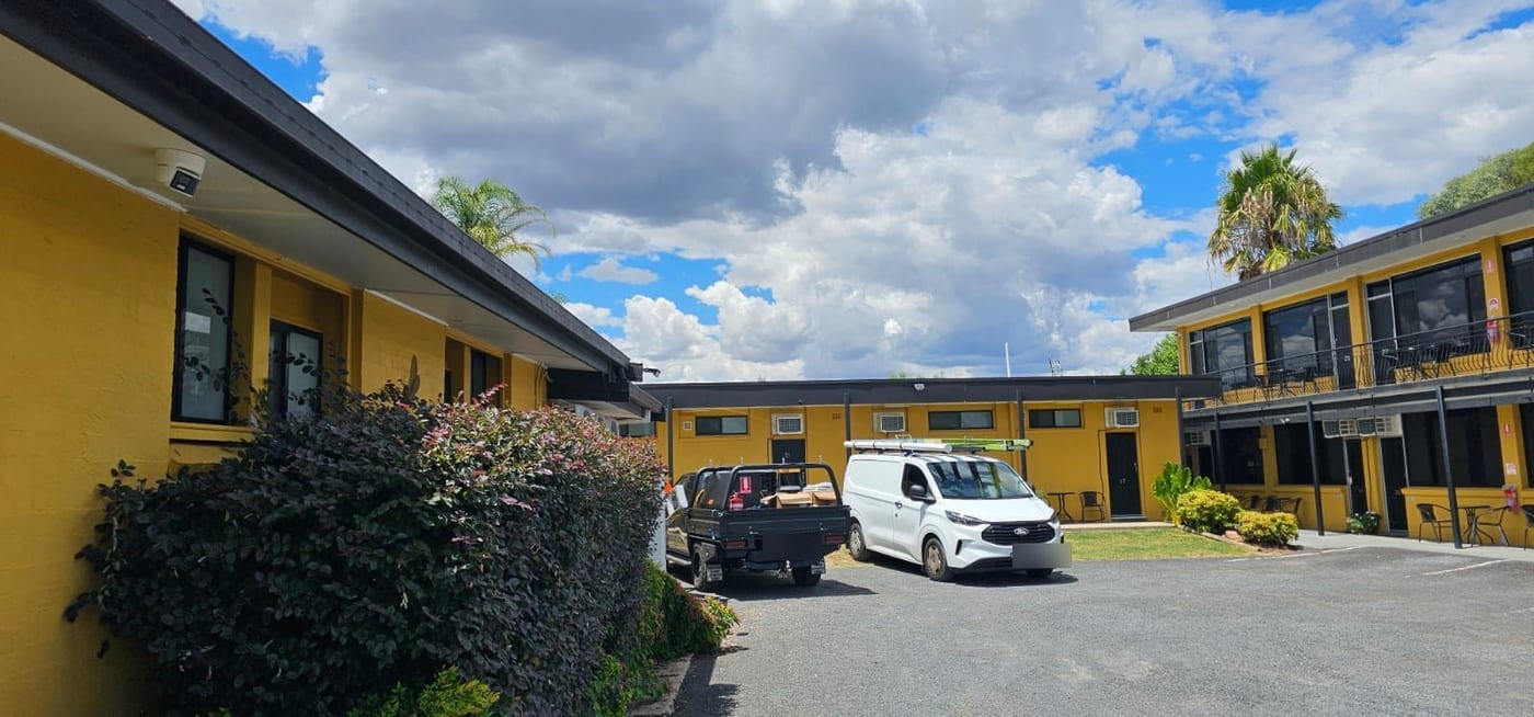 CCTV installation at Twin Swans Motel in Inverell